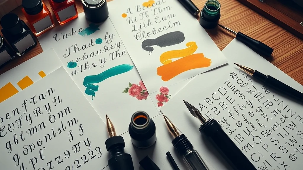 Best Calligraphy Practice Sheets and Workbooks — GrannyHobby.com