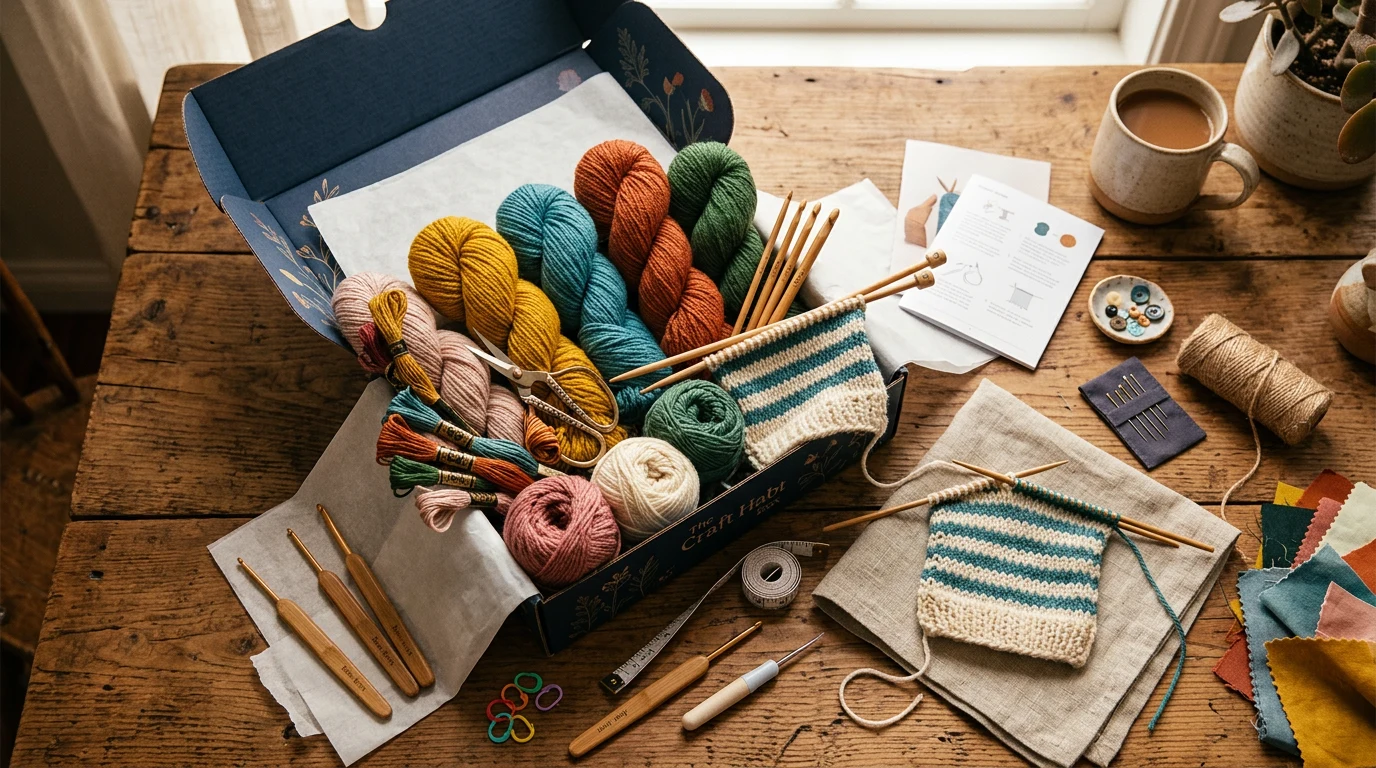 10 Best Craft Subscription Boxes for Every Skill Level (2026) — GrannyHobby.com