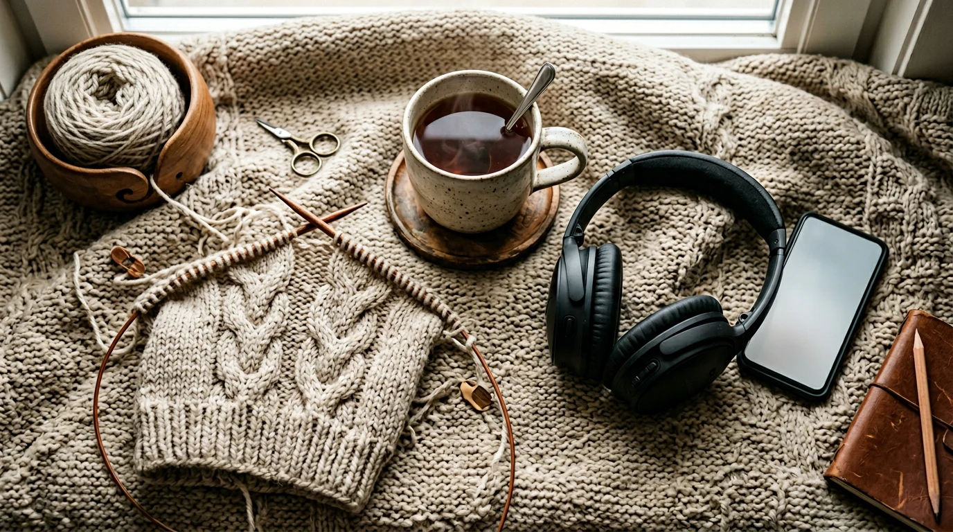 12 Best Podcasts for Crafters (Knitting, Crochet, Sewing, and More) — GrannyHobby.com