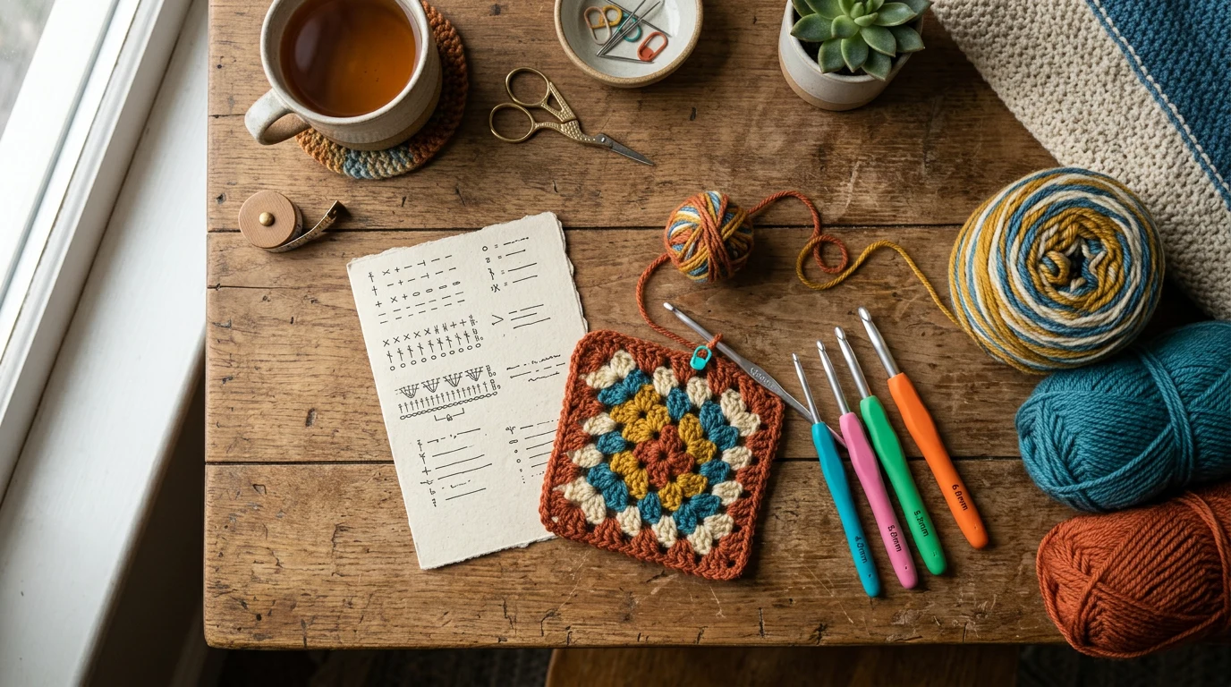 Crochet Abbreviations Explained: The Complete Reference Guide — GrannyHobby.com
