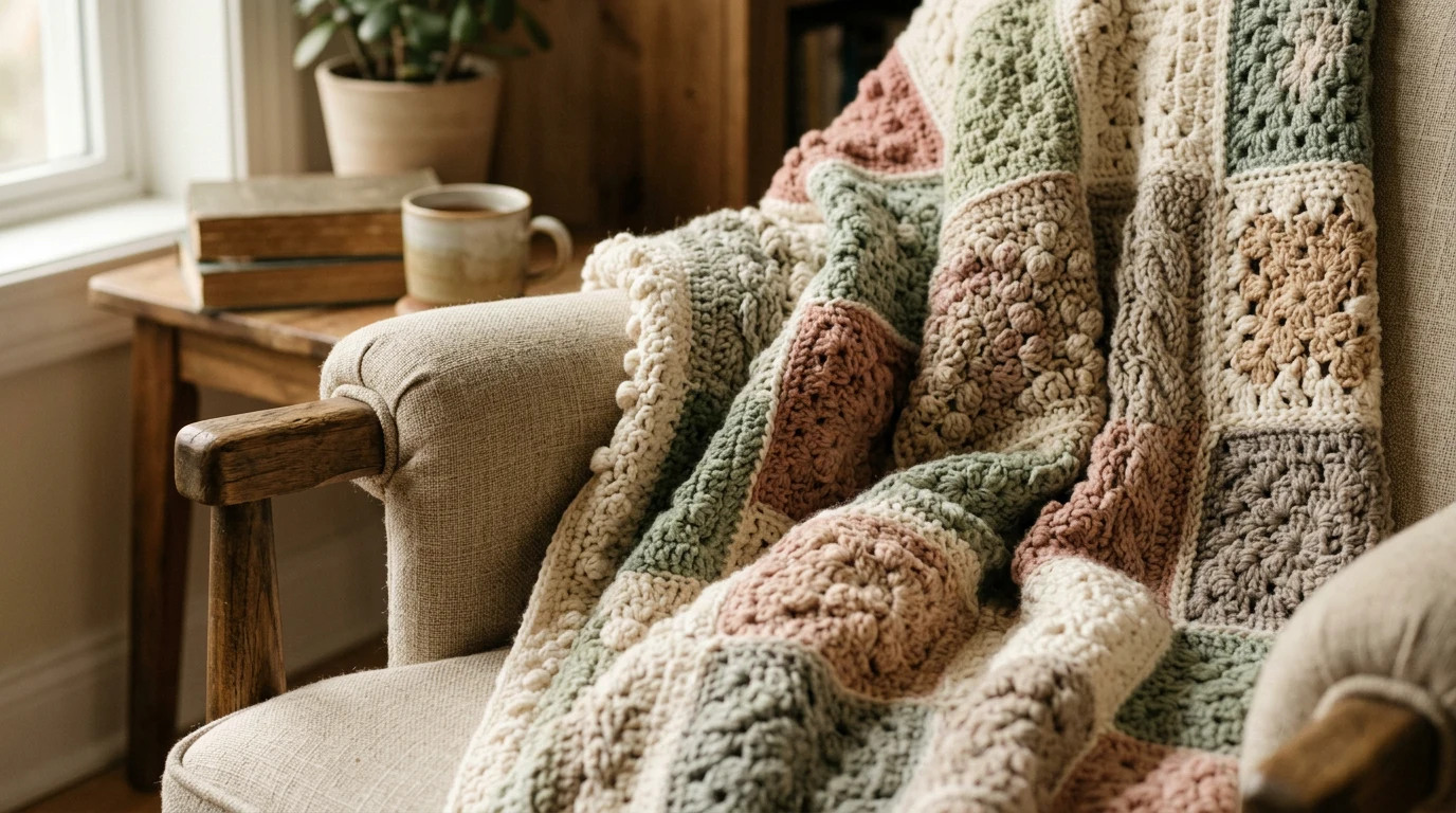 How to Crochet a Blanket for Beginners: Your First Cozy Project — GrannyHobby.com