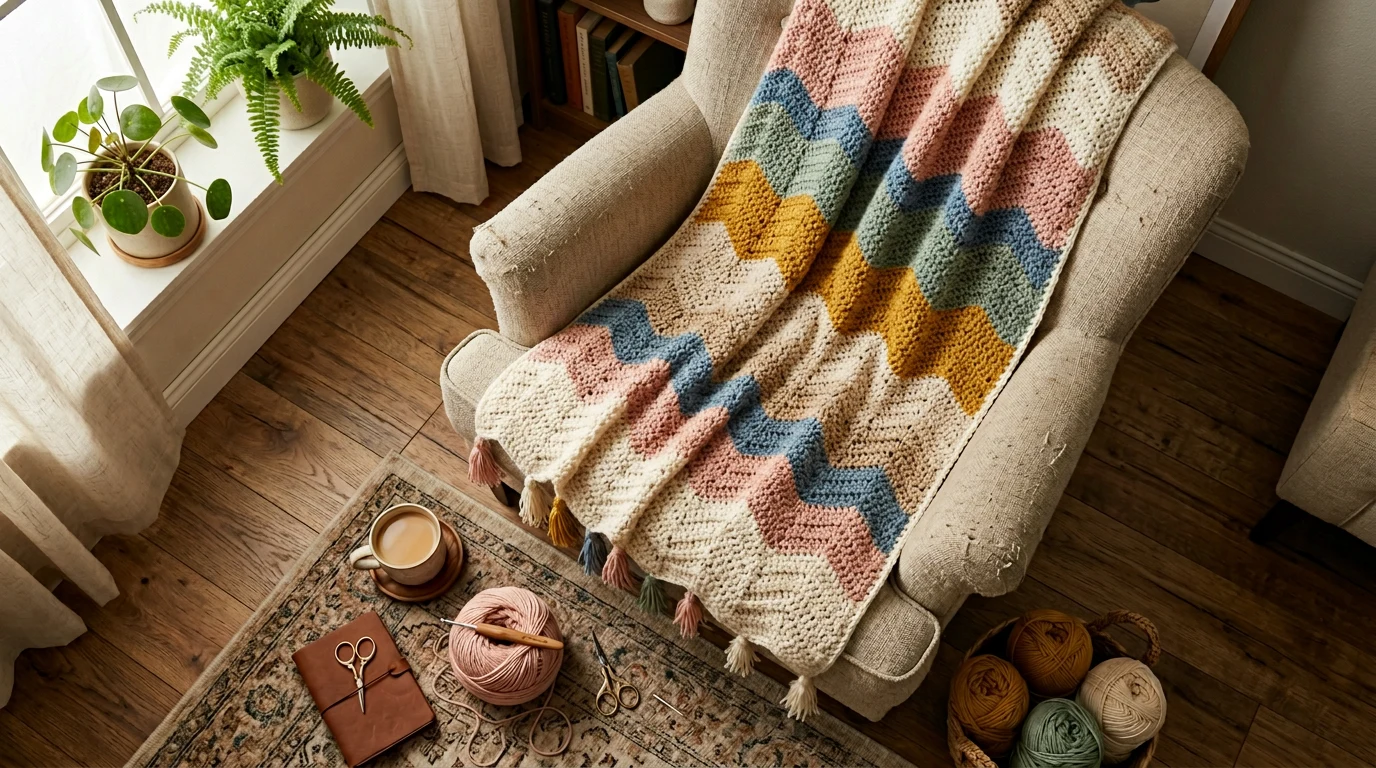 How to Crochet a Blanket for Beginners: Your First Cozy Project — GrannyHobby.com