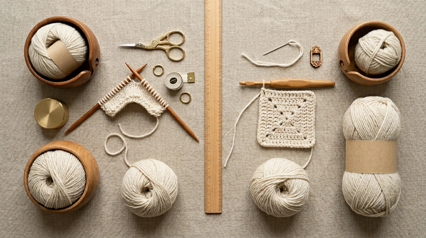 Knitting vs Crochet: Which Craft Should You Learn First? — GrannyHobby.com