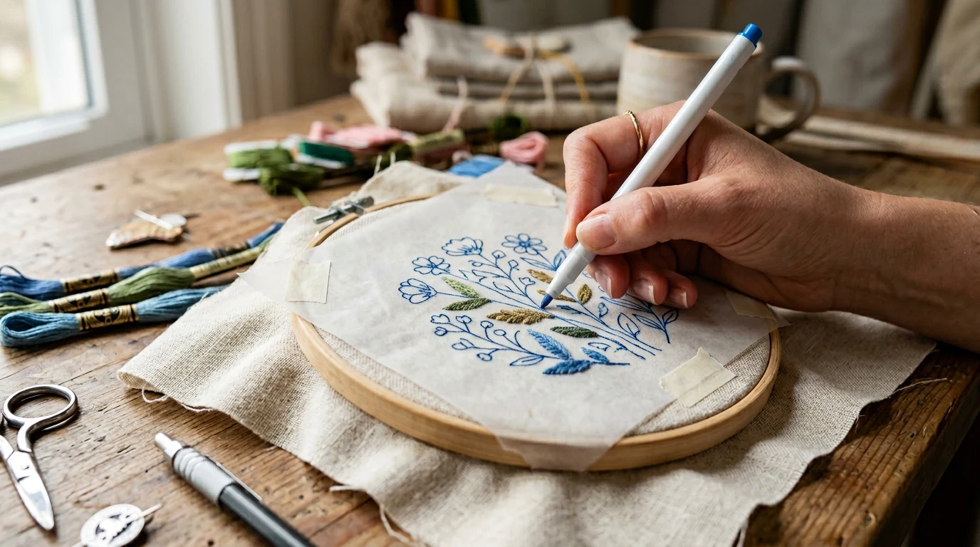 How to Transfer Embroidery Patterns: 7 Methods from Simple to Advanced — GrannyHobby.com