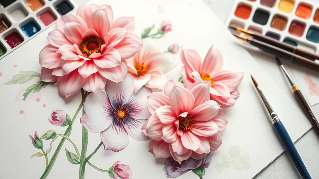 How to Paint Watercolor Flowers: Easy Step-by-Step Tutorial — GrannyHobby.com