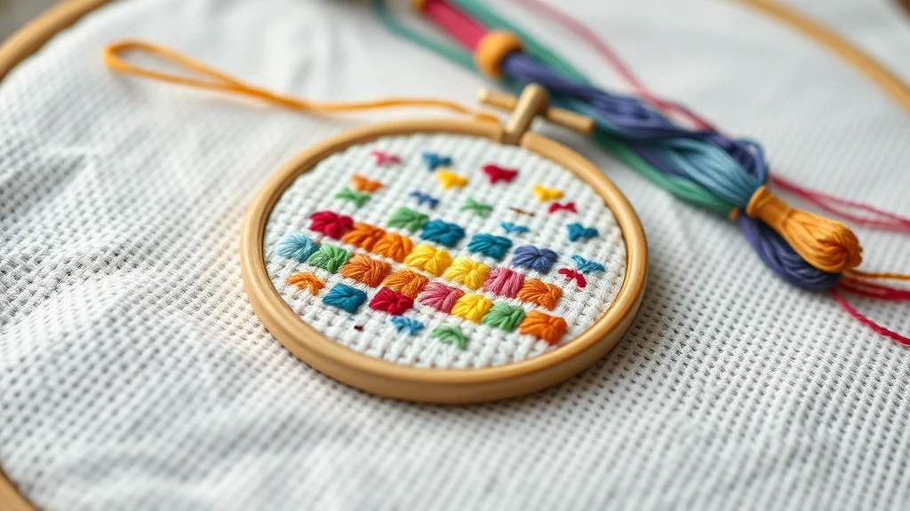 How to Start and End Cross Stitch Thread (No Knots!) — GrannyHobby.com