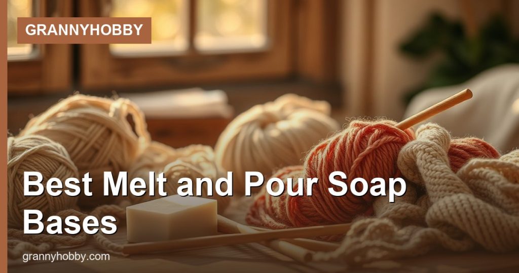 Best Melt and Pour Soap Bases - GrannyHobby