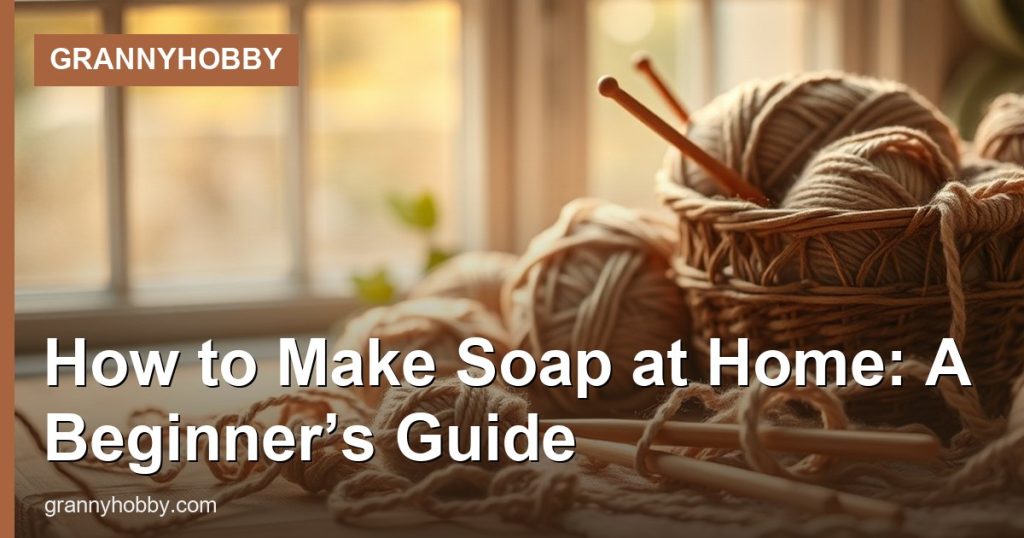 How to Make Soap at Home: A Beginner’s Guide - GrannyHobby